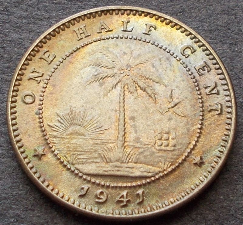 1941-Liberia-Half-Cent